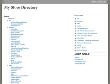 Tablet Screenshot of mystoredirectory.com